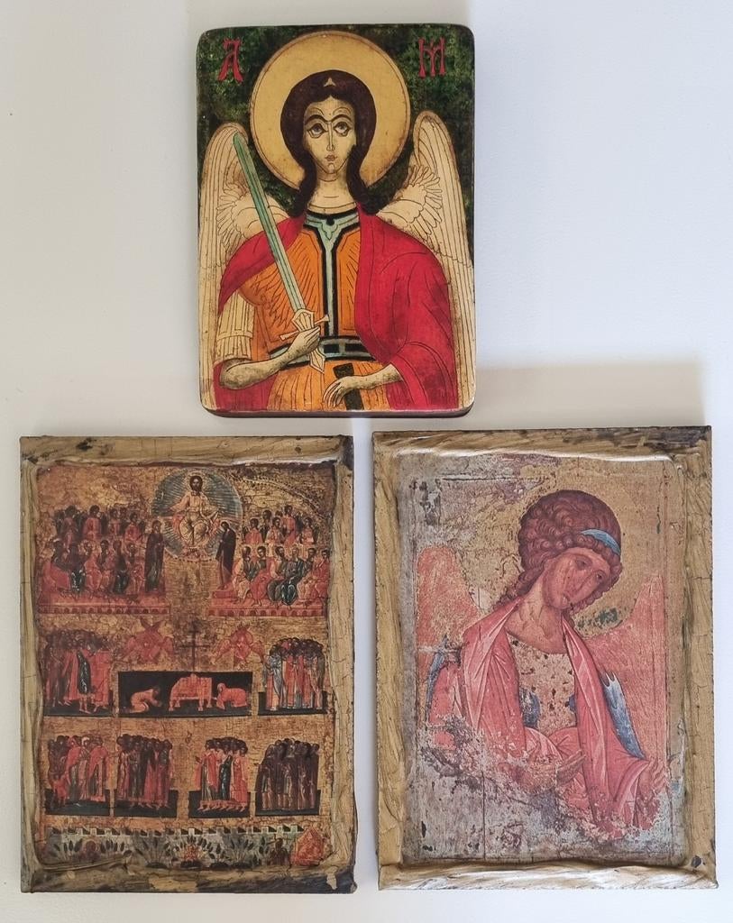 3 Iconen, Antiek en Kunst, Ophalen