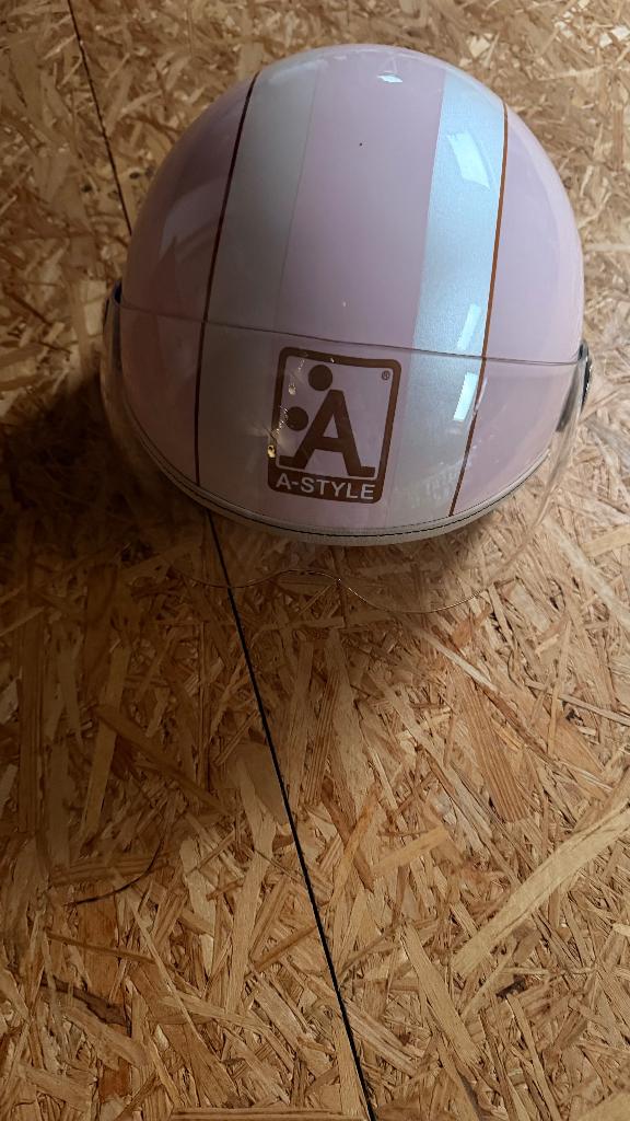 Casque demi-jet A-Style – Taille XS, Motos, Seconde main, Casque jet, Femmes, Enlèvement