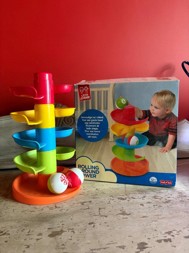 Toren met balletjes, Kinderen en Baby's, Speelgoed | Babyspeelgoed, Ophalen, Zo goed als nieuw, Overige typen