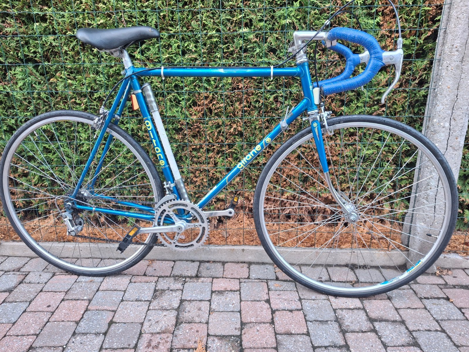 retro koersfiets- Gitane- volledig gereviseerd!!, Vélos & Vélomoteurs, Autres marques, 10 à 15 vitesses, Frein sur jante, 57 à 61 cm