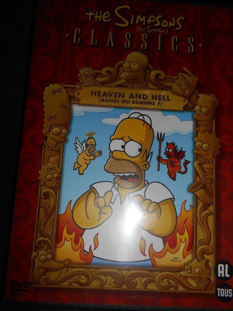 DVD The Simpson " Anges ou Démons", Enlèvement ou Envoi