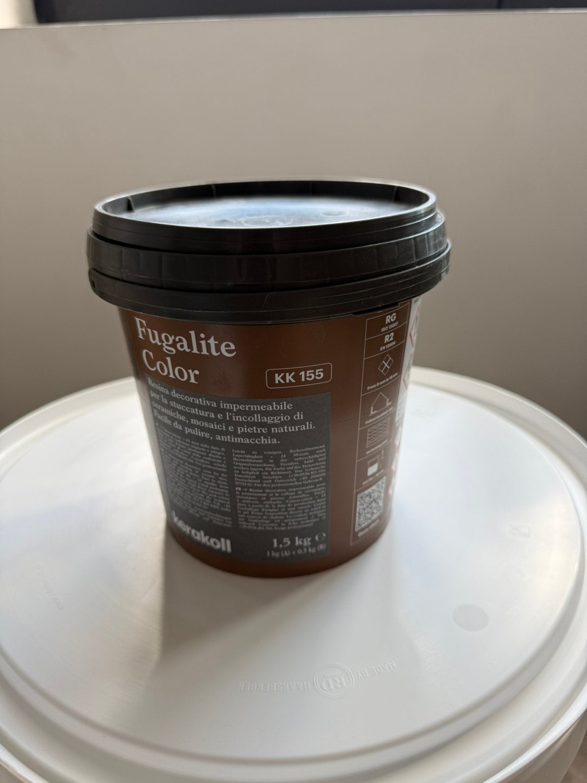 Epoxy voegmiddel + Silicone kleur Terracotta, Ophalen, Zo goed als nieuw