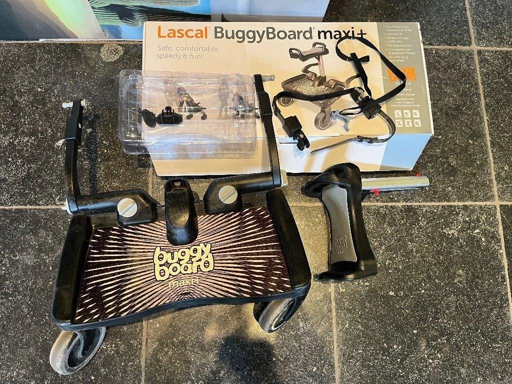 Buggy board Lascal maxi plus meerijdplanb, Enfants & Bébés, Buggys, Enlèvement, Utilisé, Autres marques