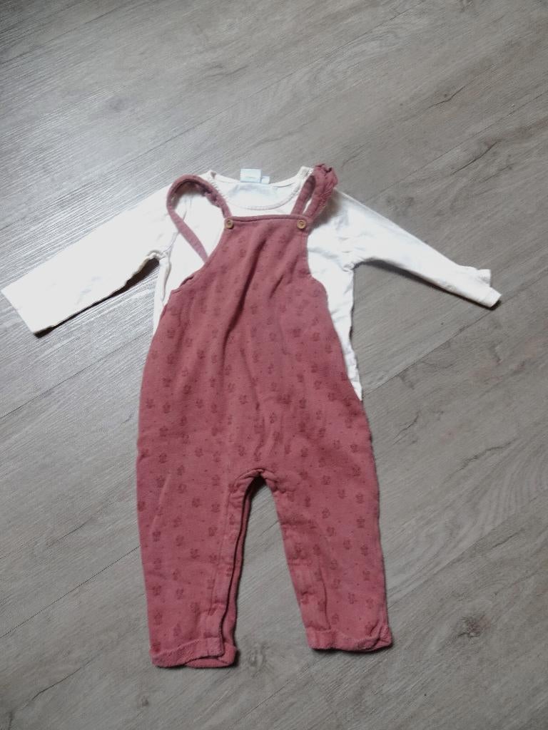 Ensemble salopette avec t-shirt (Kiabi-Disney — Taille 92), Disney, Garçon ou Fille, Enlèvement ou Envoi, Ensemble