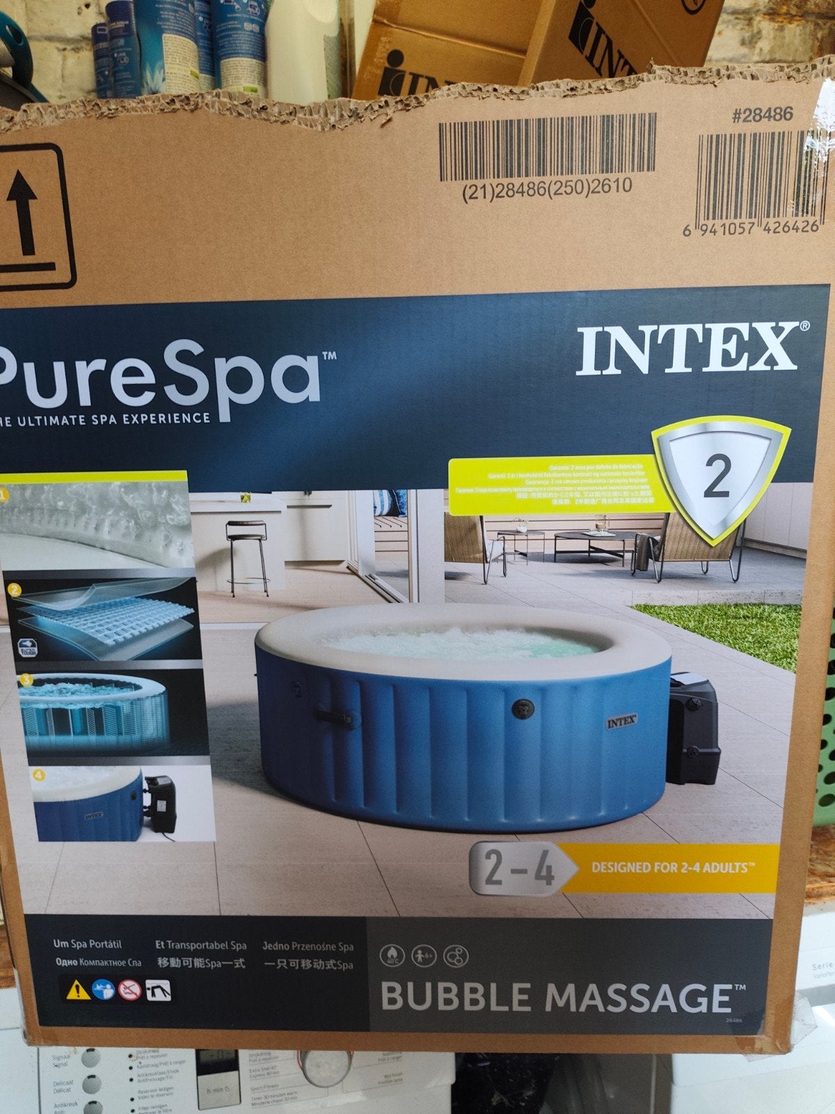 Spa Intex gonflable 300 euros Neuf, Jardin & Terrasse, Enlèvement