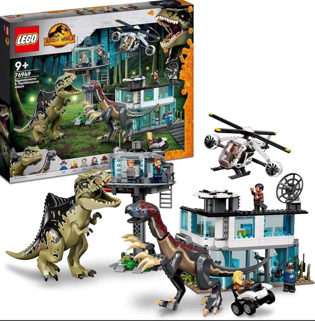 LEGO Jurassic World  Giganotosaurus & Therizinosaurus, Ophalen of Verzenden, Nieuw, Lego, Jurassic World