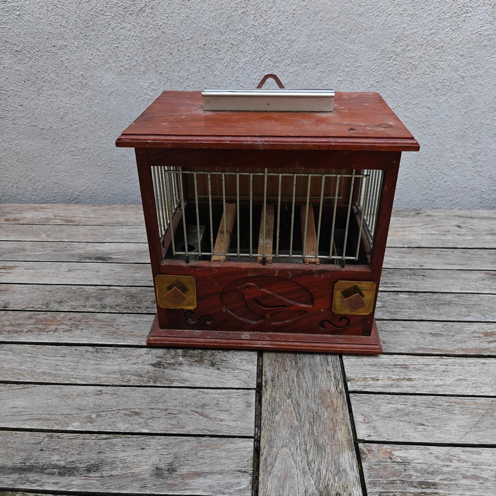 Boekvink kanarie vogelkooi vintage, Ophalen, Vogelkooi
