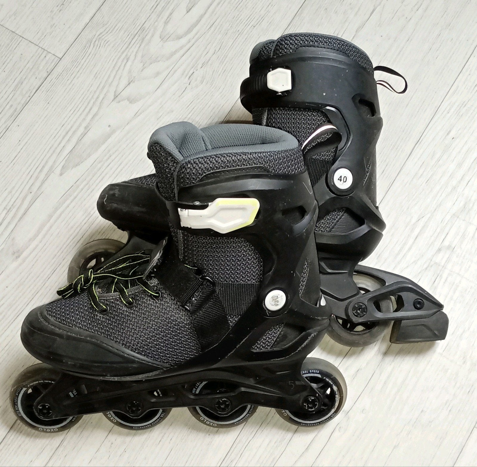 Inline skates maat 40, Sport en Fitness, Skeelers, Ophalen, Gebruikt, Dames, Inline skates 4 wielen