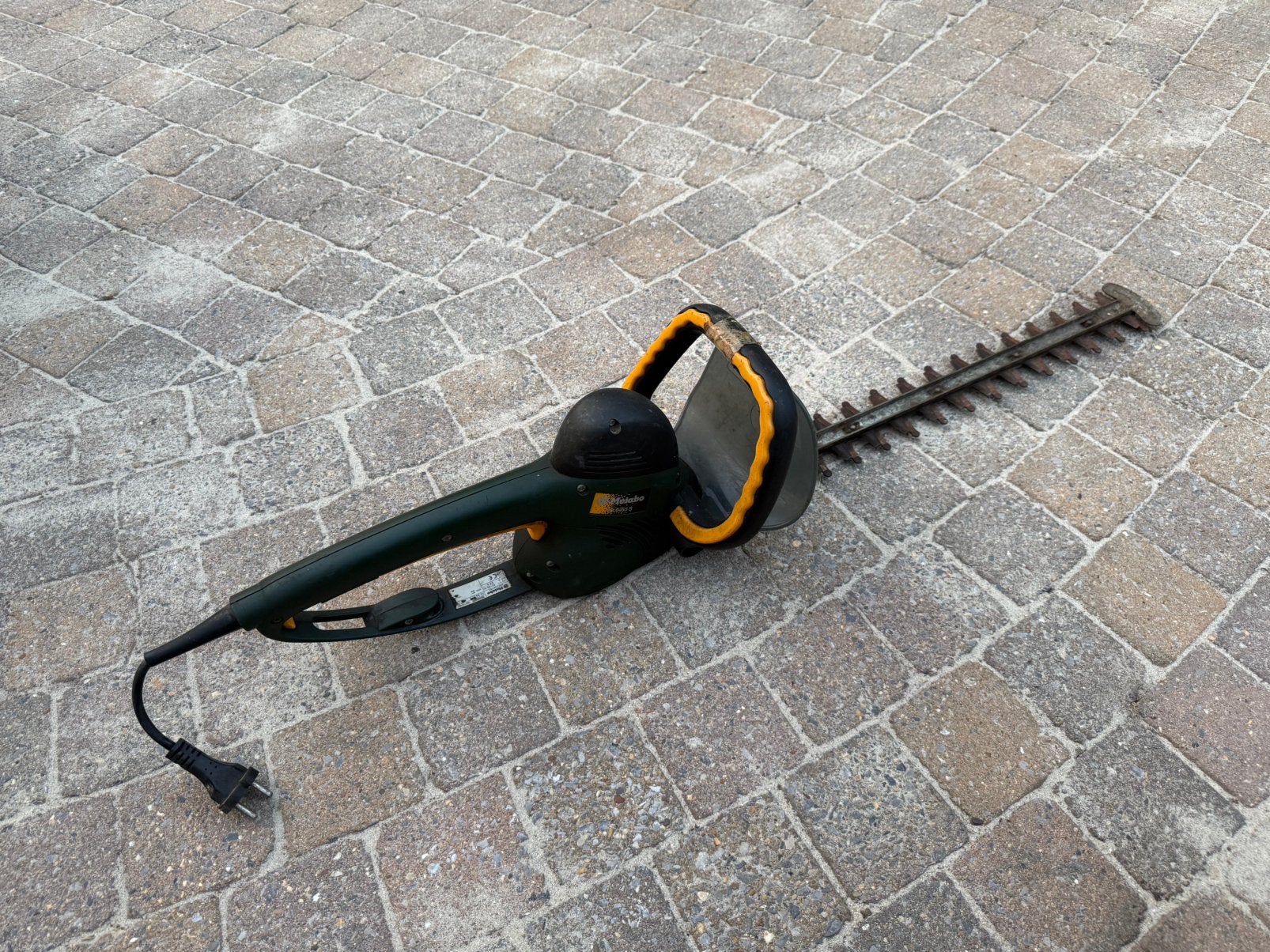 Metabo heggeschaar, Ophalen of Verzenden, Gebruikt, Elektrisch