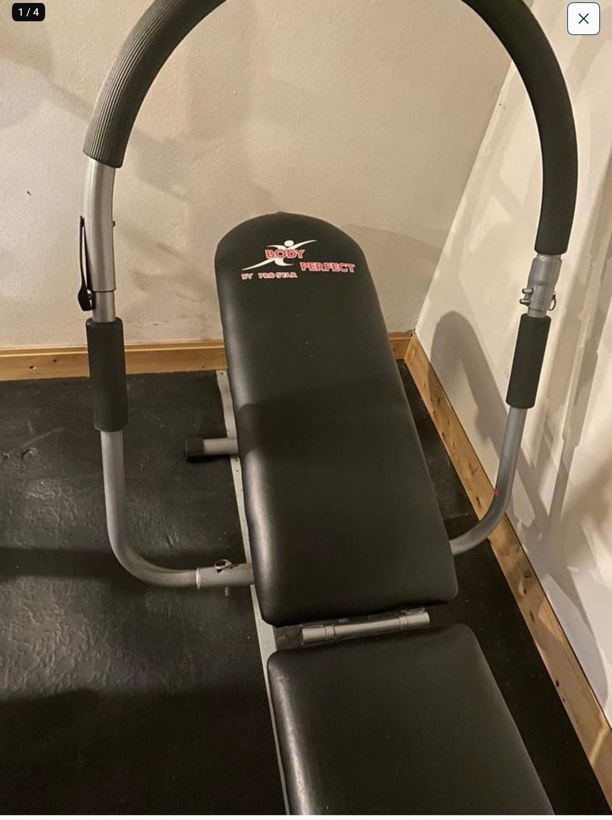 Buikspierbankje, Sport en Fitness, Fitnessmaterialen, Ophalen, Zo goed als nieuw, Buik, Fitnessbank