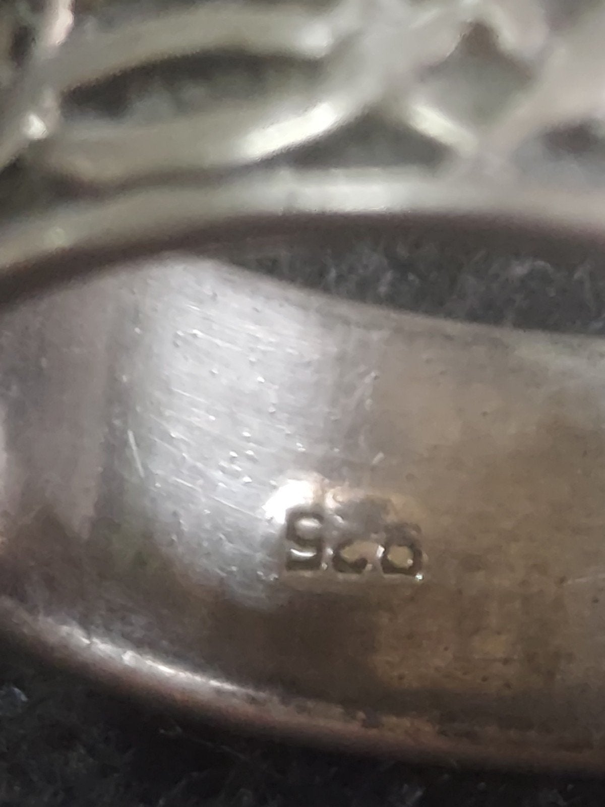 Zilver Ring, Handtassen en Accessoires, Ringen, Ophalen of Verzenden, Zo goed als nieuw, Zilver, Zilver