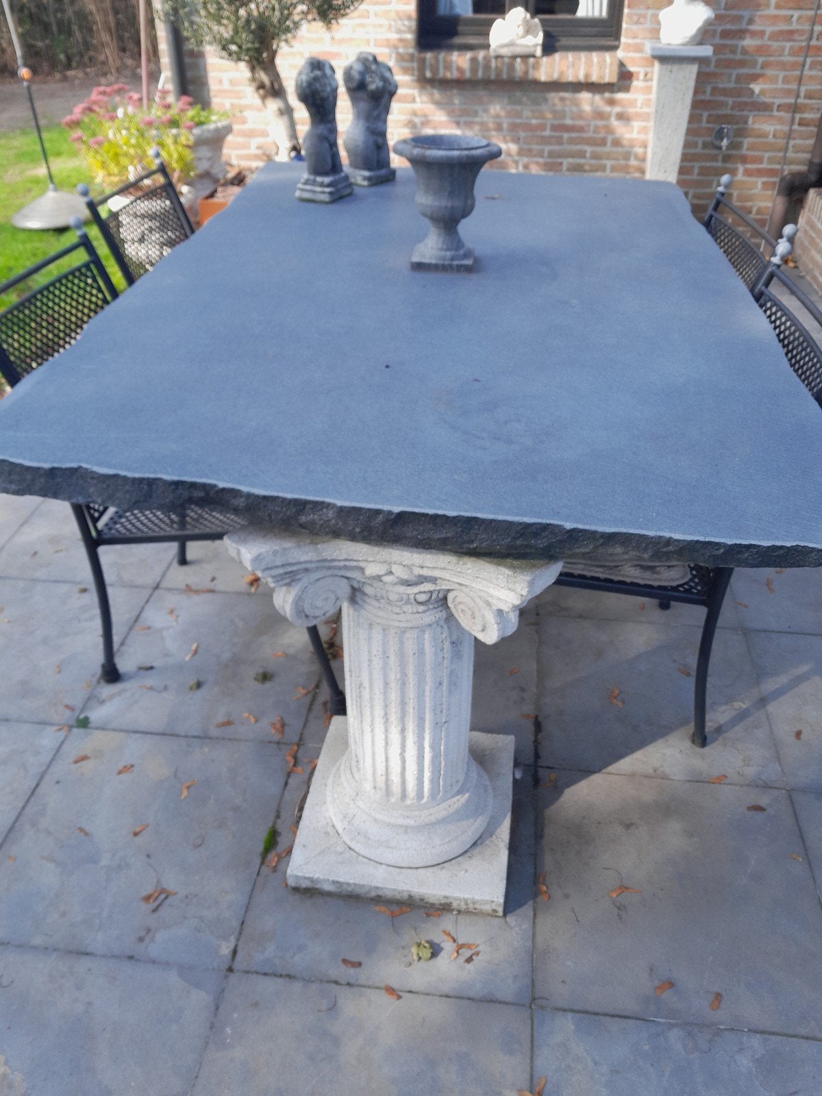 robuuste tafel, Ophalen, Gebruikt, Rechthoekig, Overige materialen