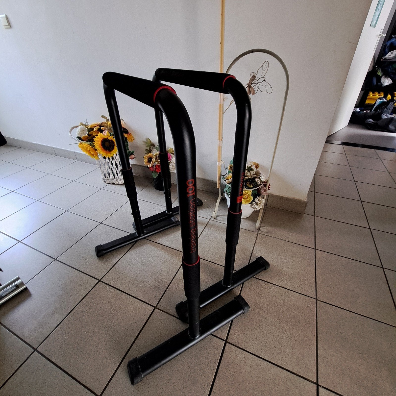 Dip bars domyos training station 100., Sport en Fitness, Fitnessmaterialen, Ophalen