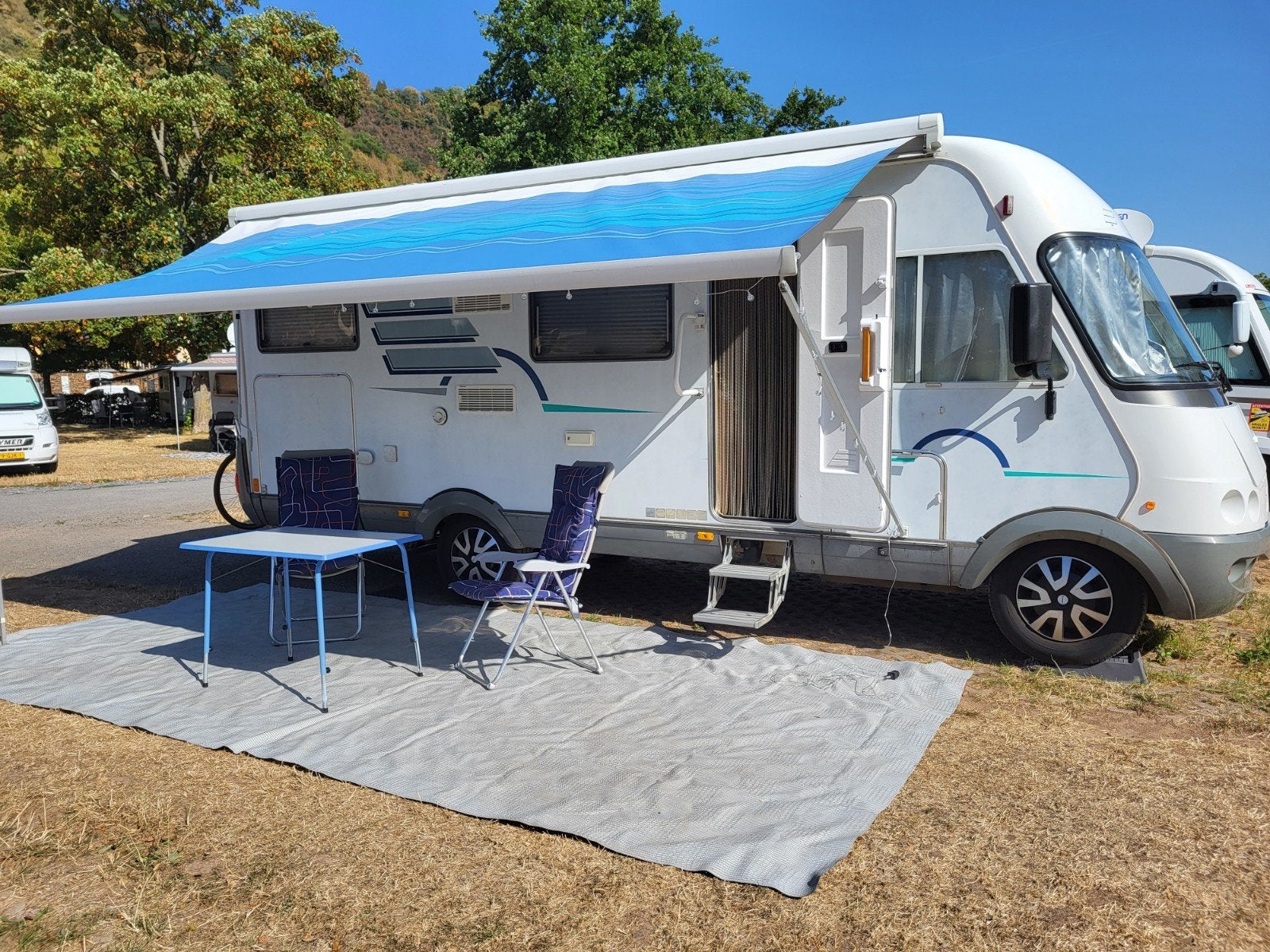 Hymer B 644 avec Fiat 2.5 TD 3 places avec de nombreuses opt, Caravanes & Camping, Camping-cars, 6 à 7 mètres, Fiat, Intégral