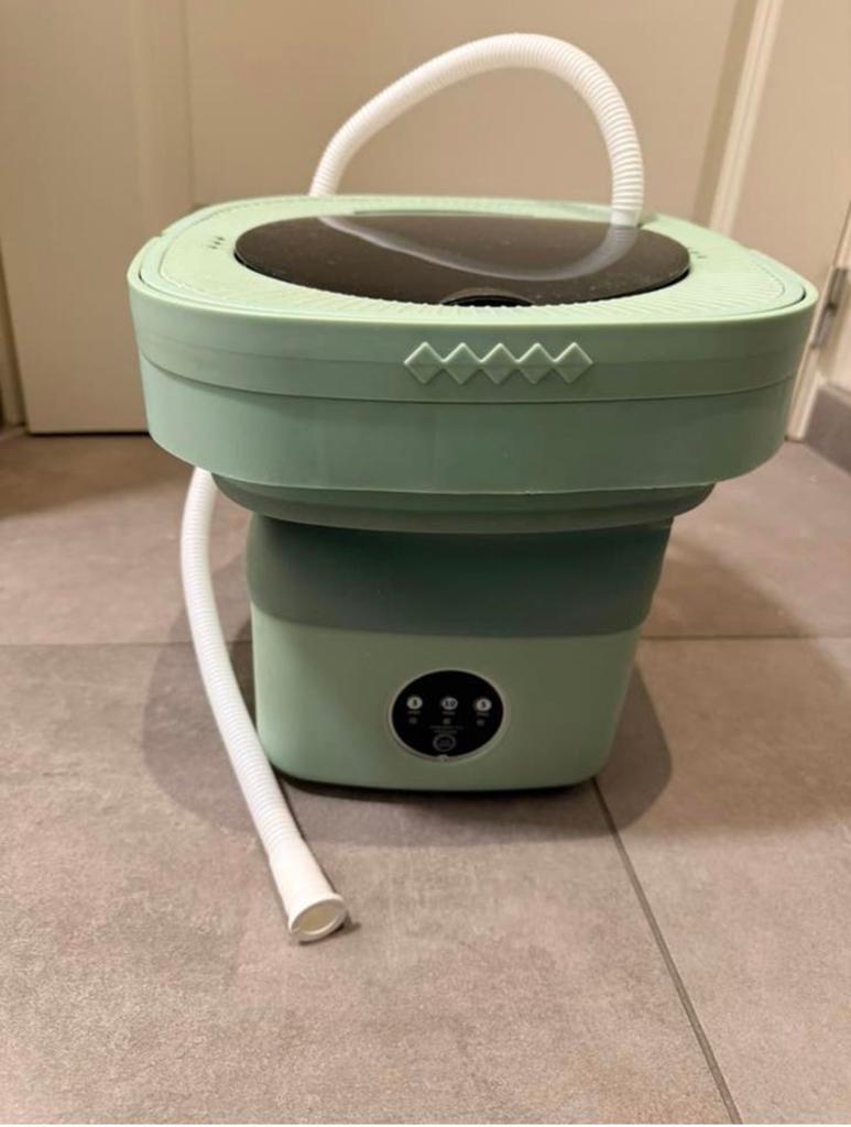 Delugo mini wasmachine opvouwbaar met centrifuge, Enlèvement, Comme neuf