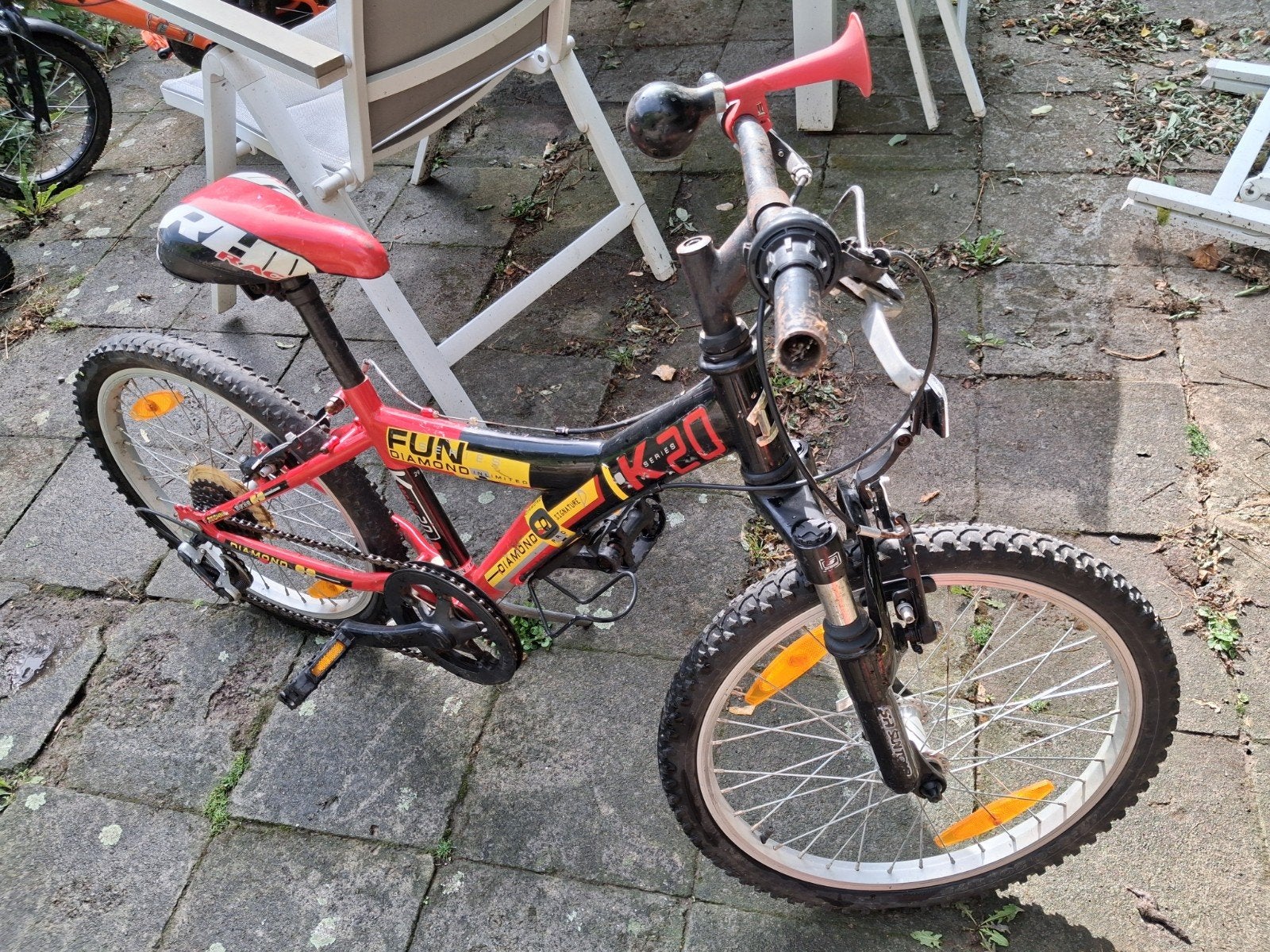 Vélo enfant 20" Diamond – à réparer / pour pièces, Vélos & Vélomoteurs, Enlèvement, Utilisé, 16 à 20 pouces