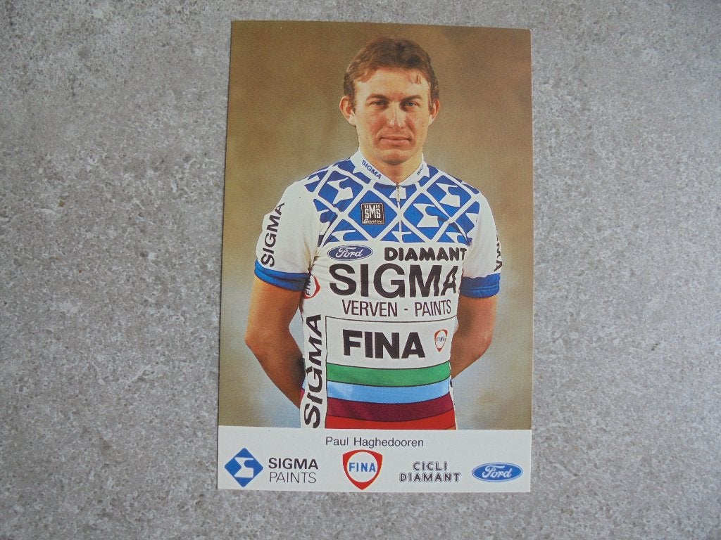 Wielerfoto Paul Haghedooren, Verzenden