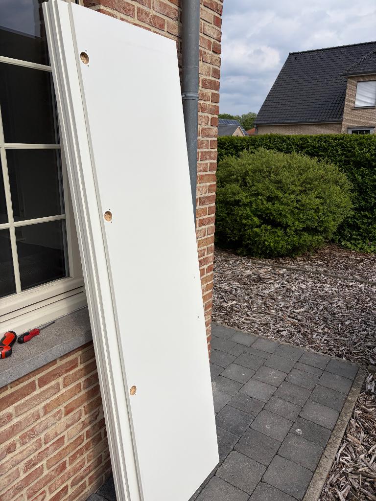 Hout - ingemaakte kast!, Ophalen, Zo goed als nieuw, Overige houtsoorten, Plank