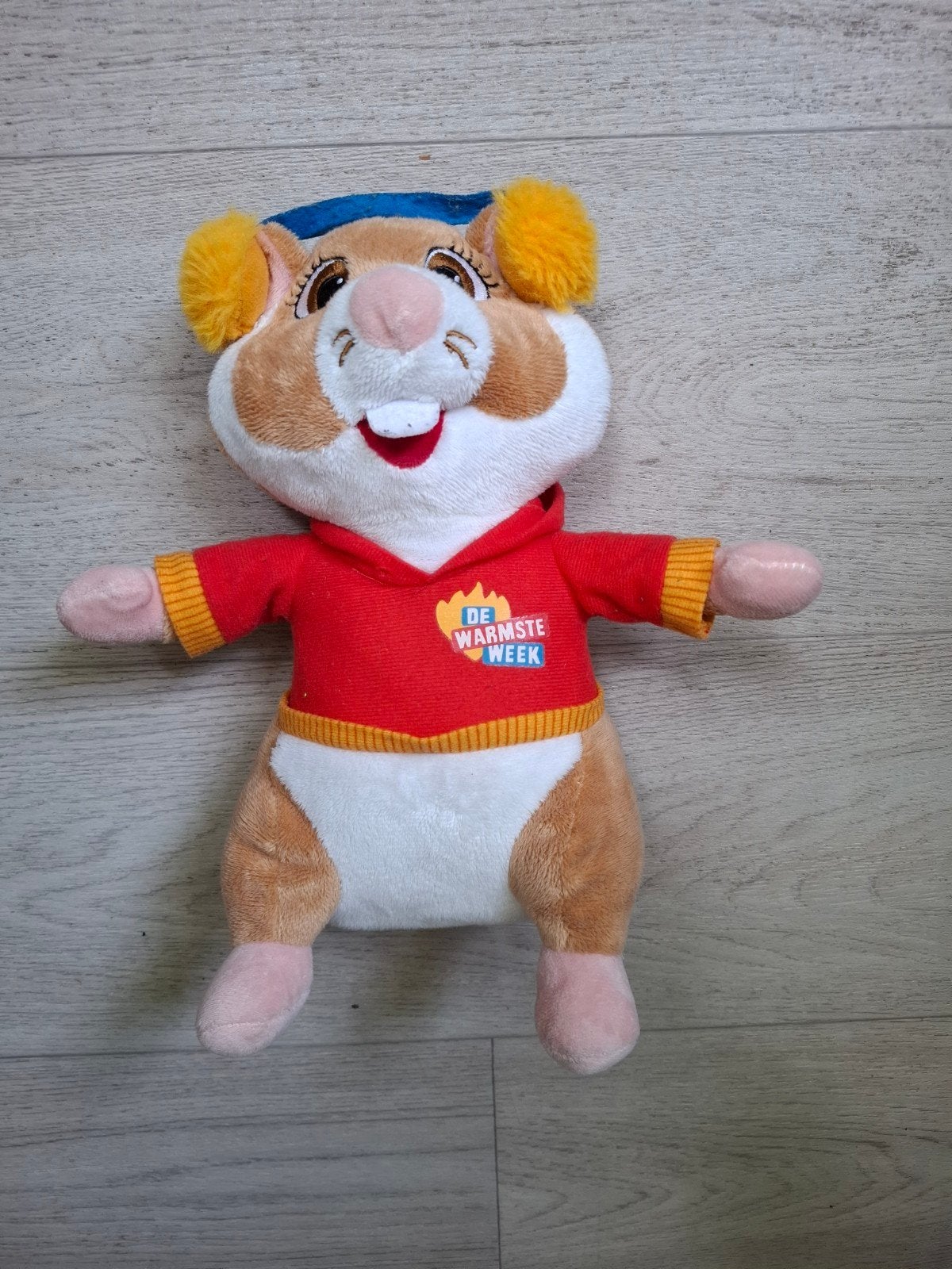 Albert heijn hamster de warmste week rood, Kinderen en Baby's, Ophalen of Verzenden, Rood, Hamster, Albert Heijn