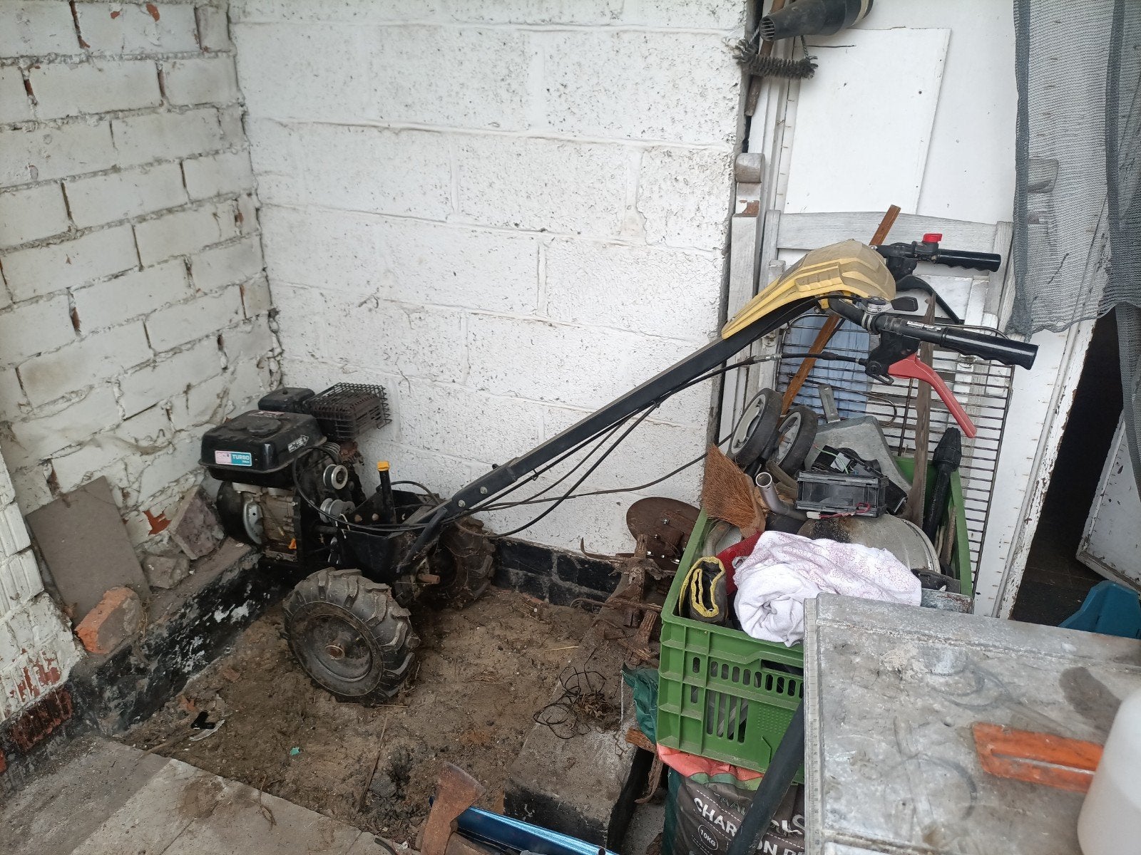 tractorito, geen frezen, Ophalen