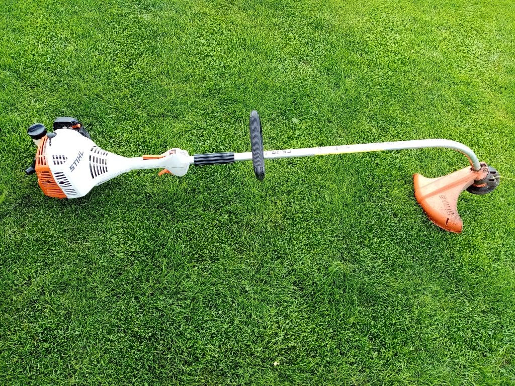 Stihl grastrimmer., Tuin en Terras, Ophalen, Gebruikt, Benzine, Stihl