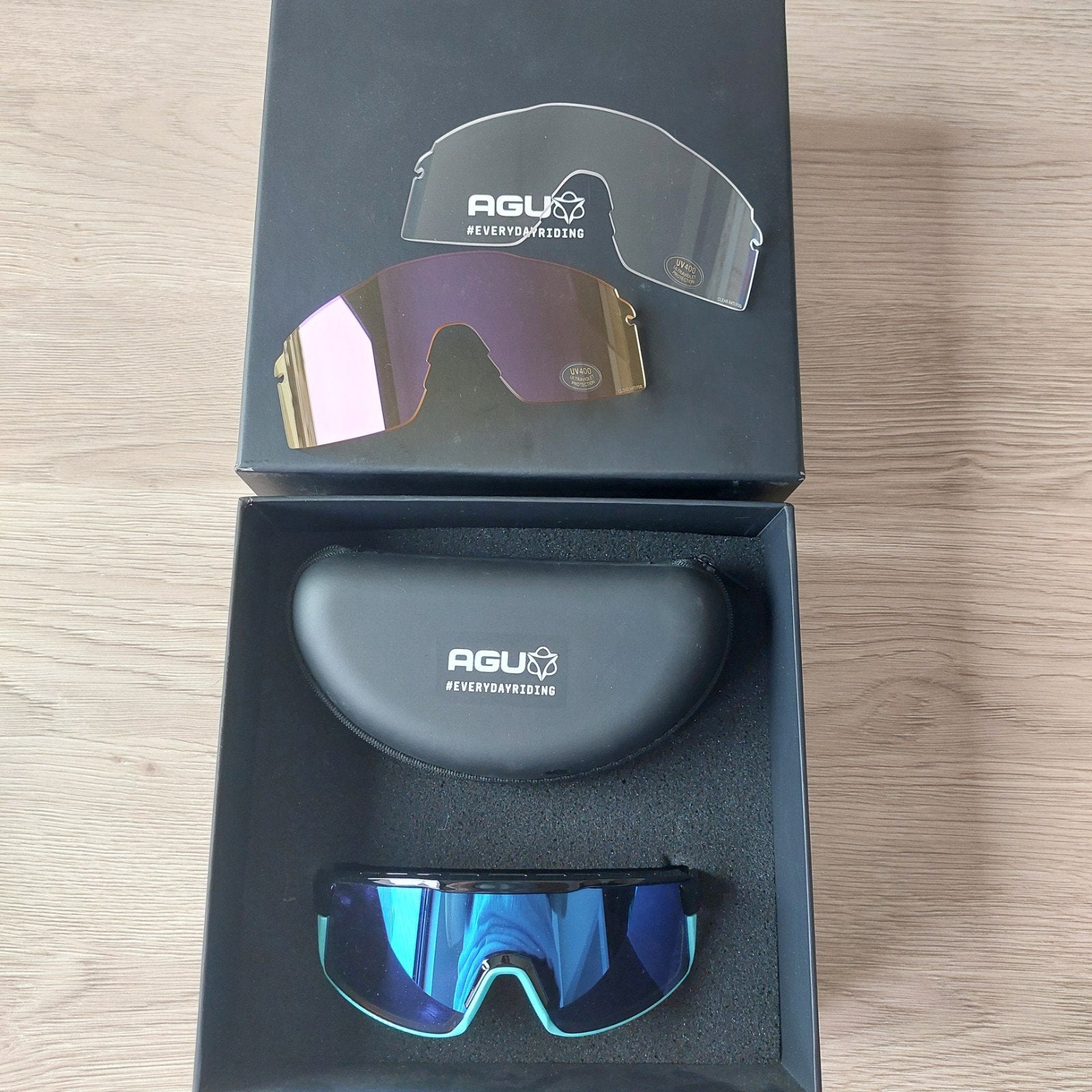 AGU Verve HDii fietsbril/loopbril, Handtassen en Accessoires, Zonnebrillen en Brillen | Heren, Ophalen, Nieuw, Zonnebril, Overige merken