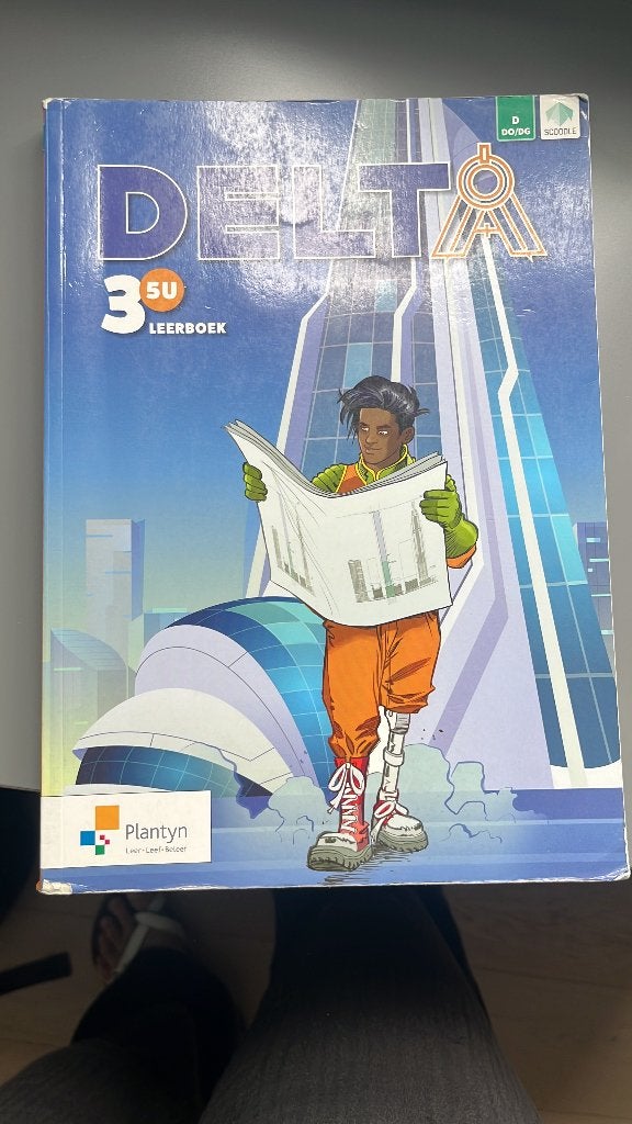 Boek wiskunde delta 3, Boeken, Gelezen, ASO, Van In, Wiskunde A