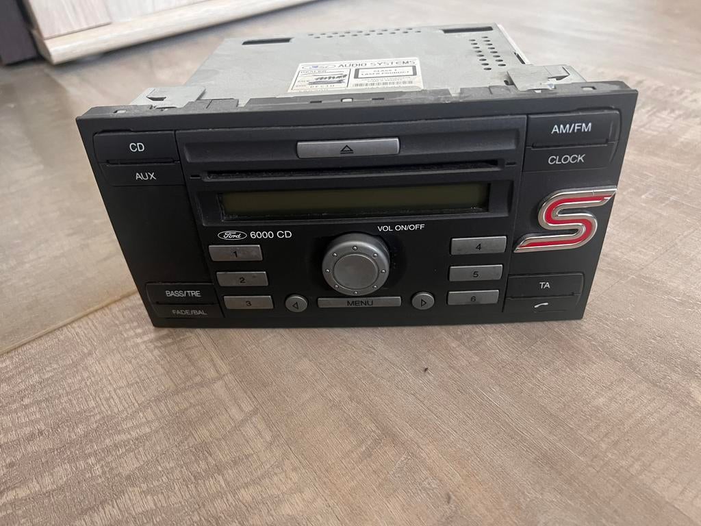 Ford autoradio 6000cd, Ophalen, Zo goed als nieuw