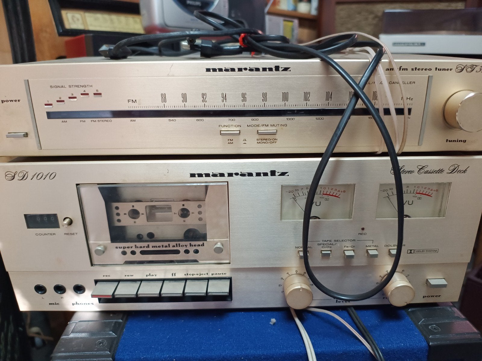 Cassette radio platenspeler Marantz, Enlèvement, Marantz