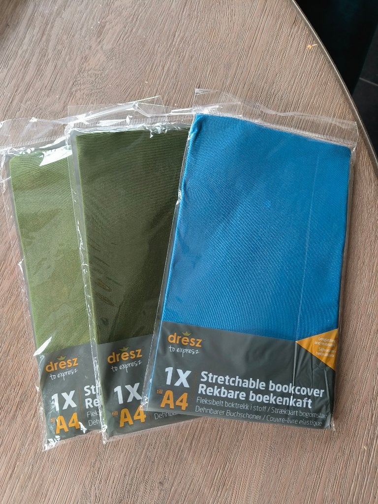 Rekbare boekenkaft, Diversen, Ophalen, Nieuw