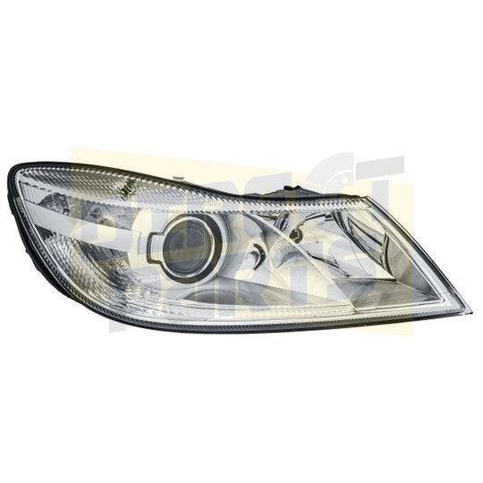 Skoda Octavia (1/09-3/13) Koplamp Rechts (HID D1S / bochtver, Neuf, -, -, Skoda