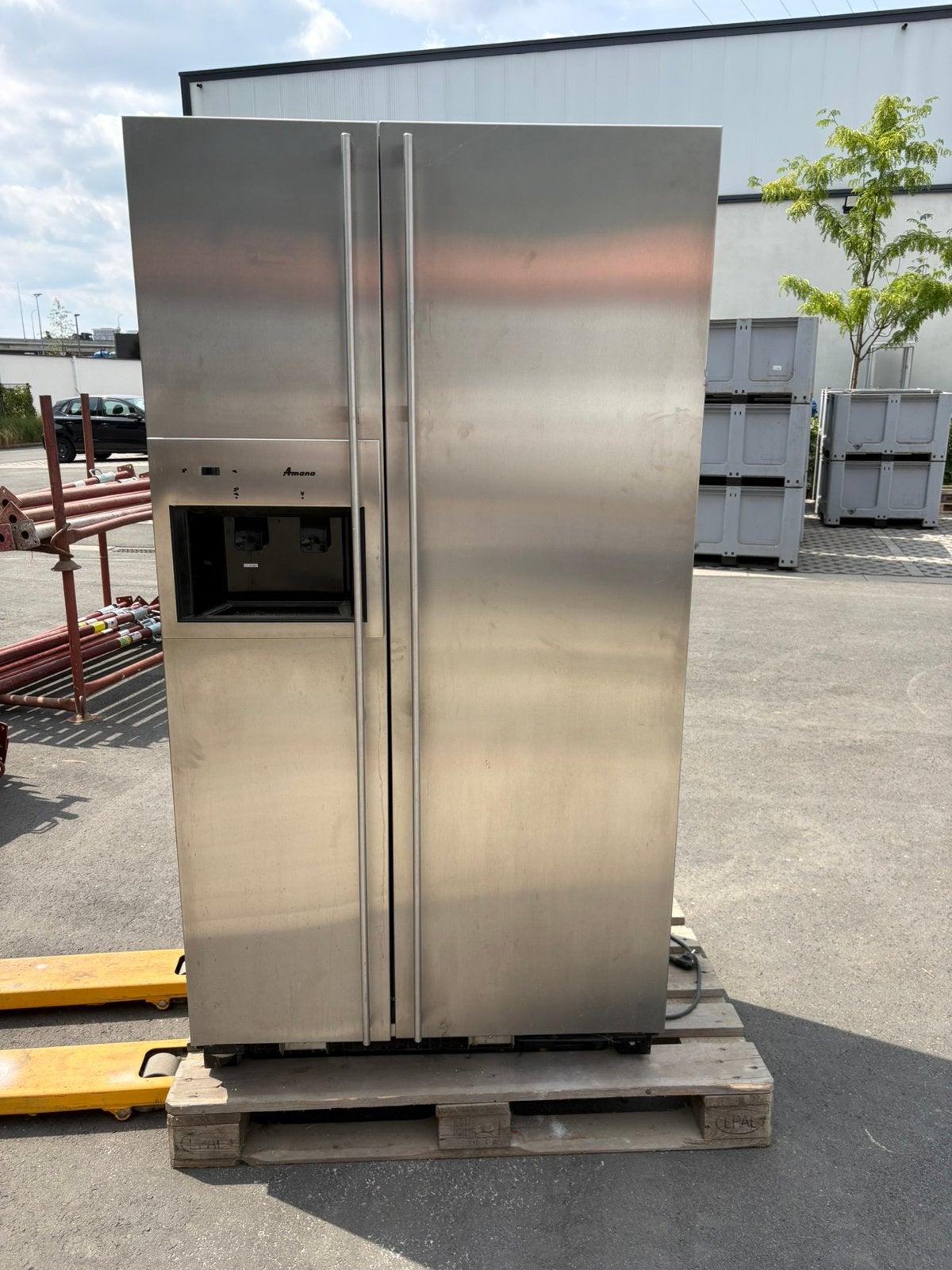 Réfrigérateur américain Amana, Electroménager, Réfrigérateurs & Frigos, Utilisé, Avec congélateur séparé, 200 litres ou plus, 160 cm ou plus