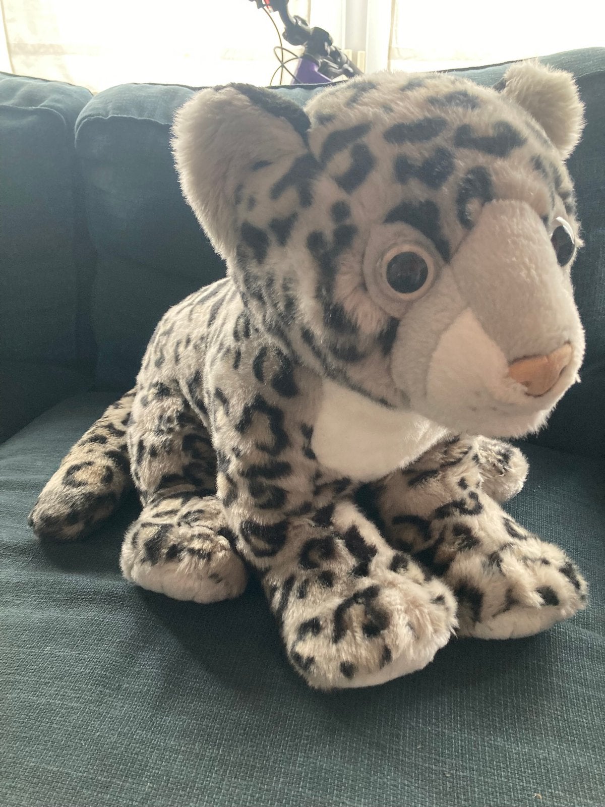 Peluche panthere pairi daiza, Enlèvement, Comme neuf