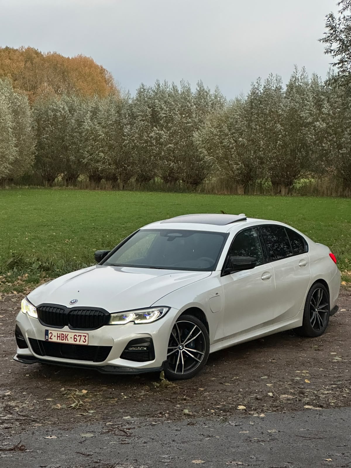 Bmw 330e hybrid, Auto's, Automaat, Euro 6, Alcantara, Wit