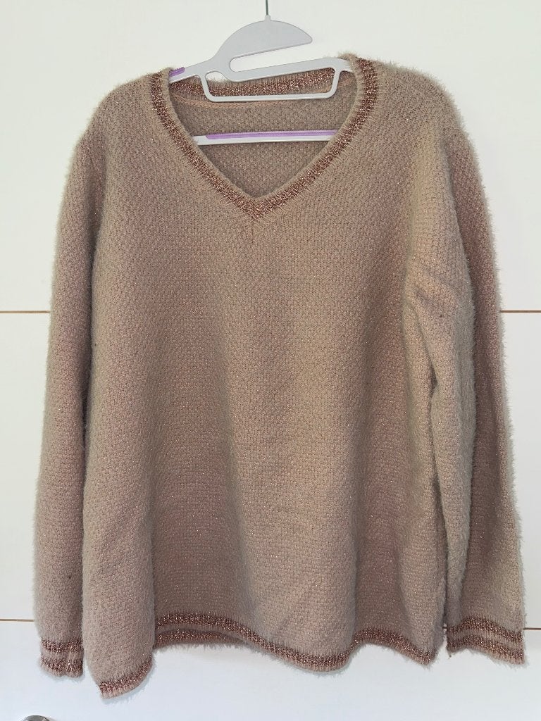Pull rose col brillant, Vêtements | Femmes, Neuf, Taille 46/48 (XL) ou plus grande, Enlèvement ou Envoi, Sans marque