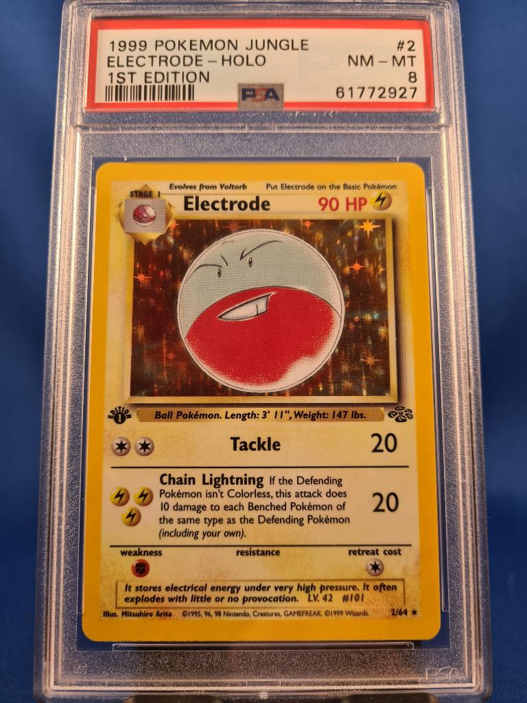 Electrode 2/64 - Jungle (1st edition) (PSA 8), Envoi, Utilisé