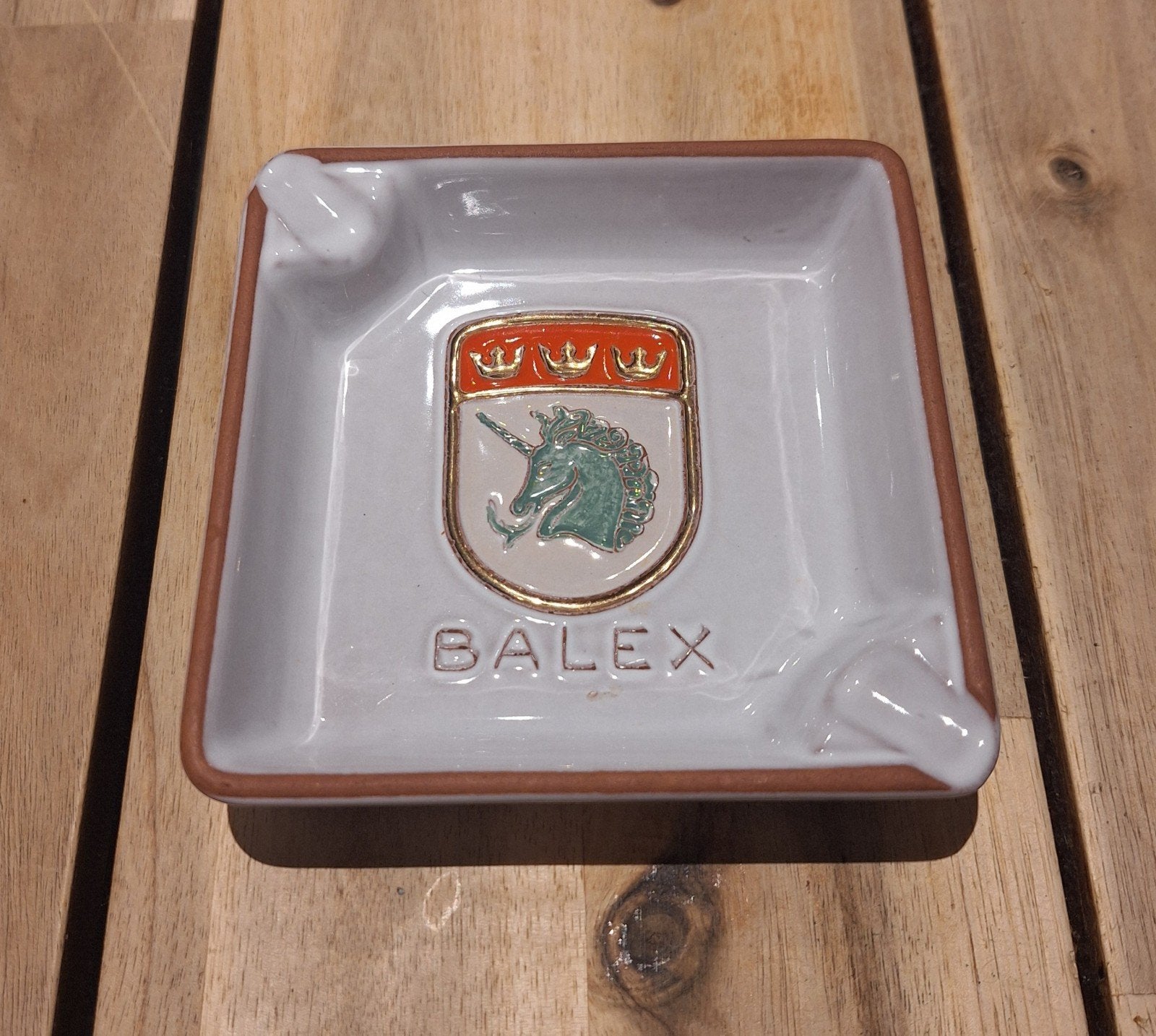 Vintage Keramiek Asbak Balex (België), Enlèvement ou Envoi