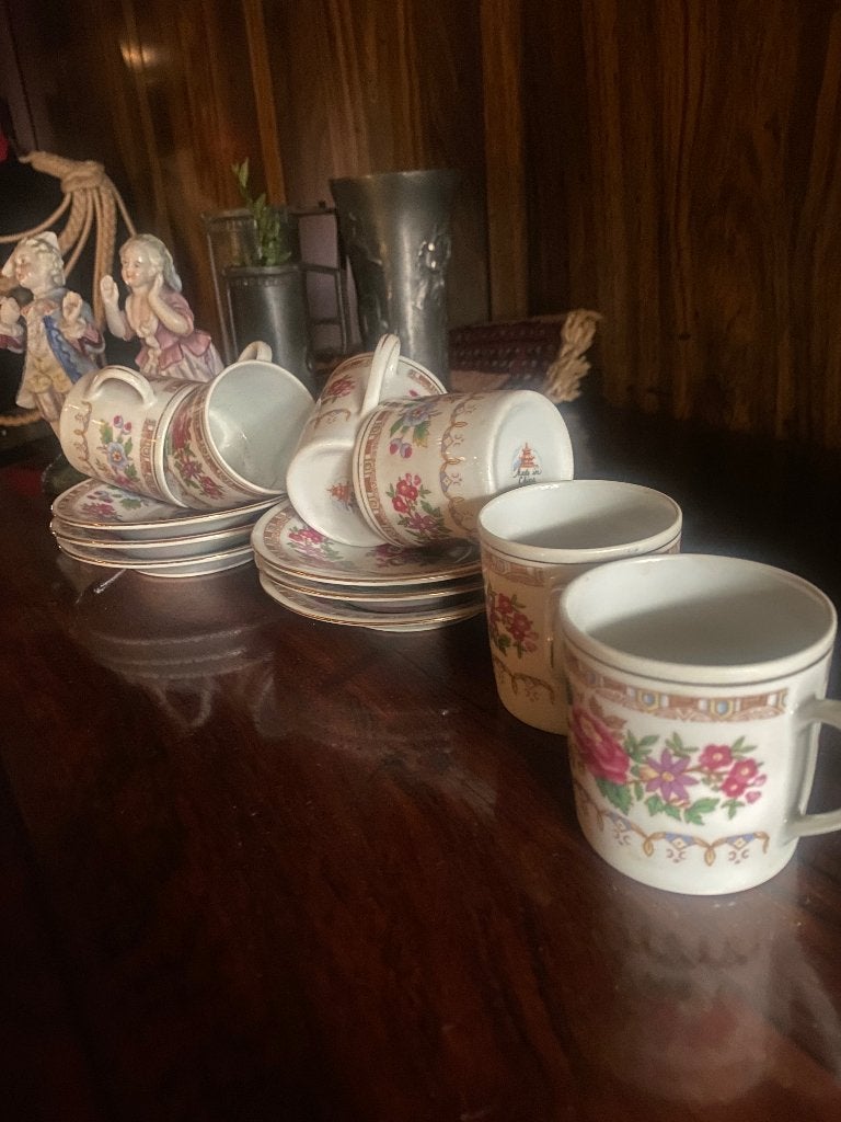 Porselein koffie kopjes, Antiek en Kunst, Ophalen