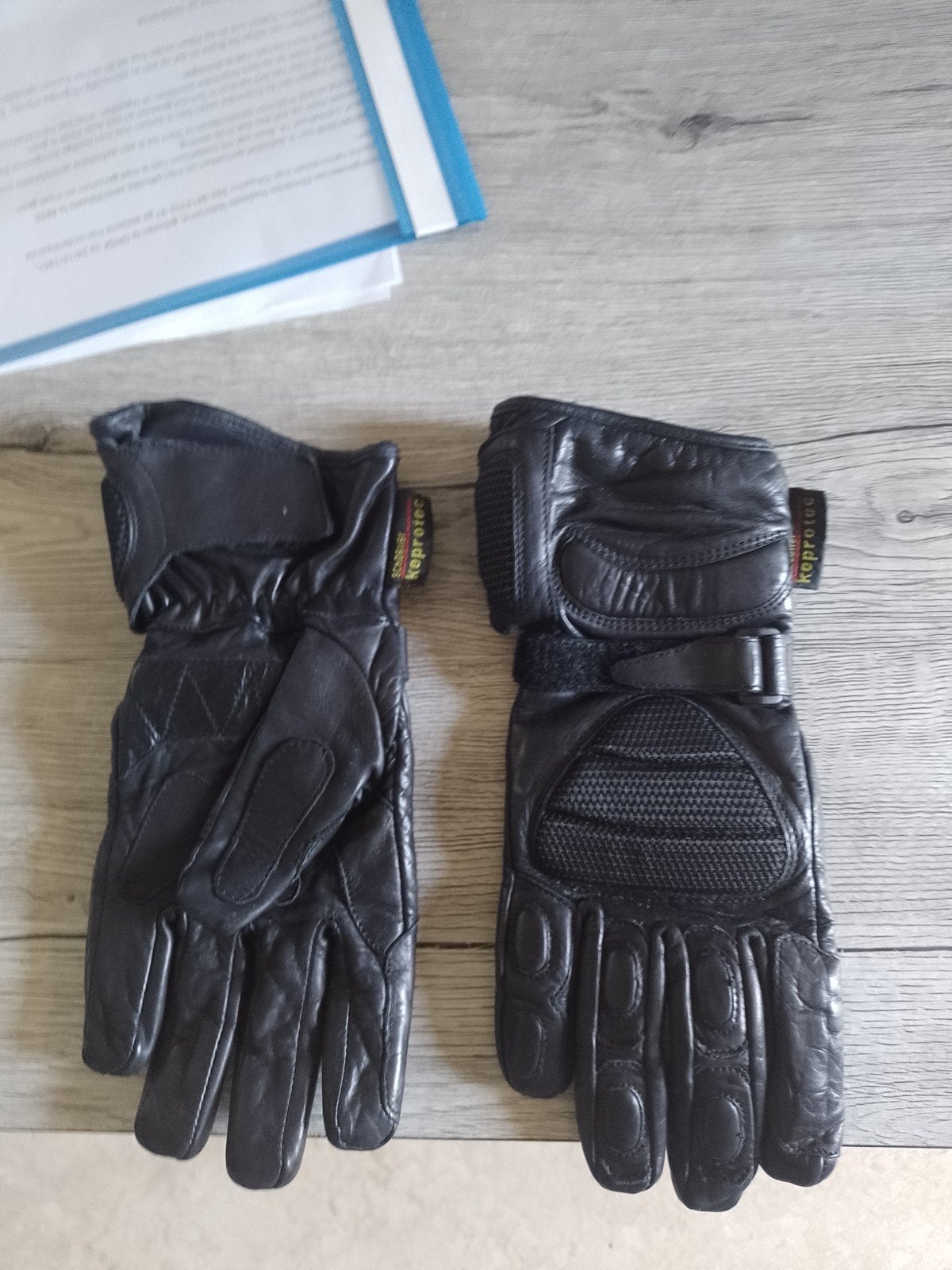 Handschoenen lederen, Motoren, Kleding | Motorkleding, Ophalen, Handschoenen