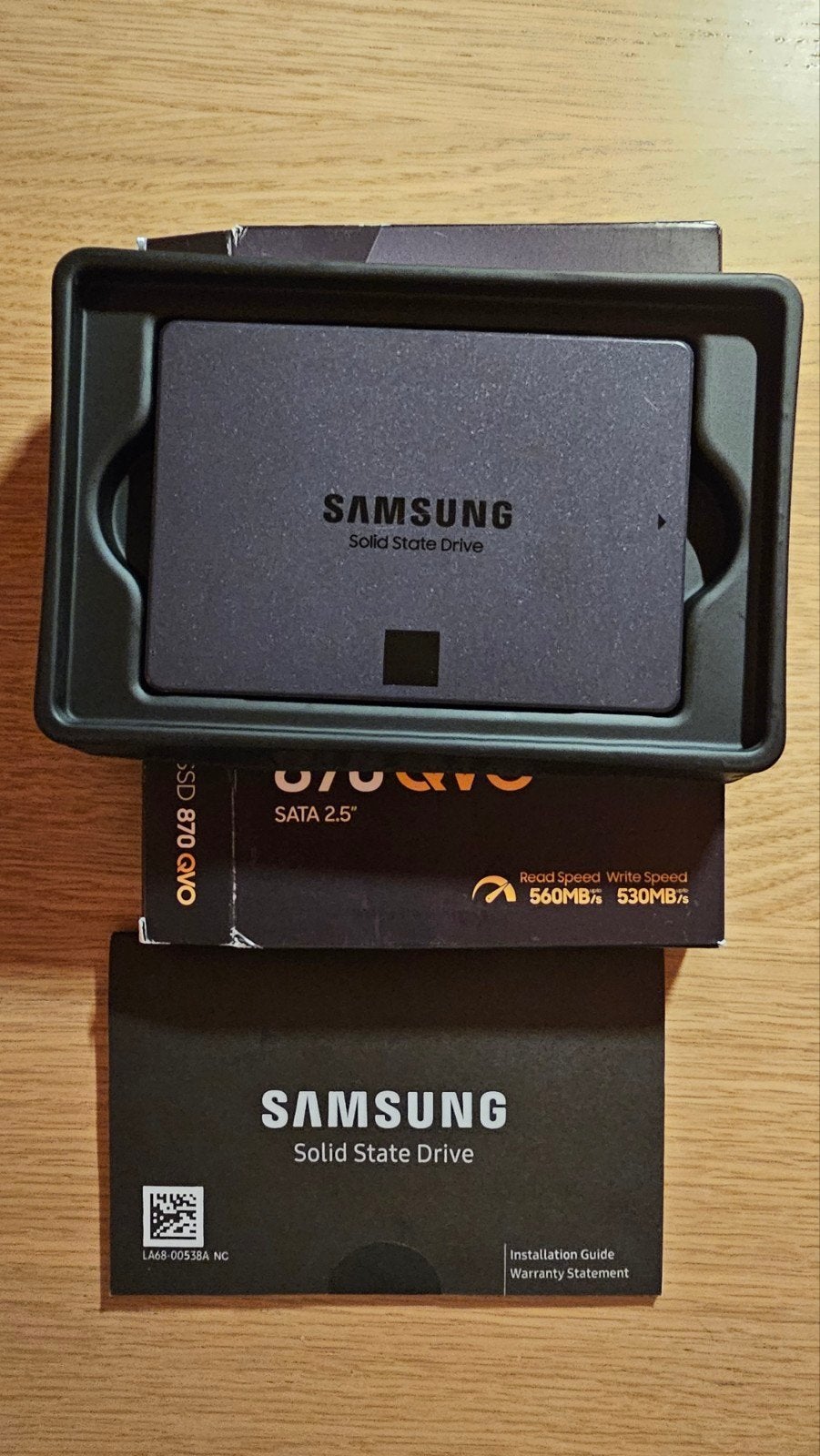 Samsung SSD 8TB QVO, Informatique & Logiciels, Enlèvement ou Envoi, Interne, Samsung, 8 TB