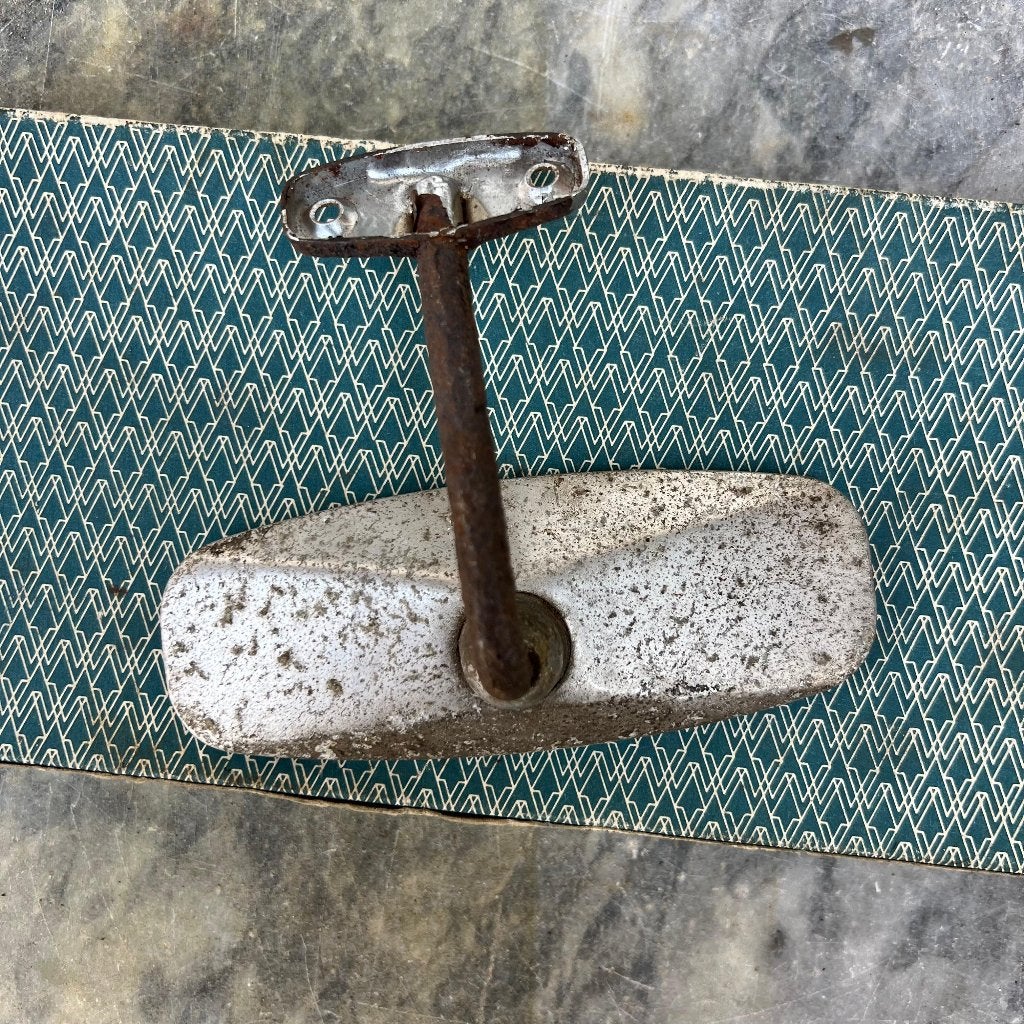 VW Split Bus Achteruitkijkspiegel patina 55-65, Ophalen of Verzenden, Gebruikt