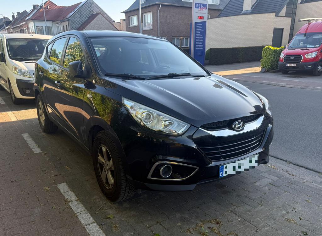 Hyundai ix35 2012, Auto's, Euro 5, Zwart, Handgeschakeld, 5 deurs