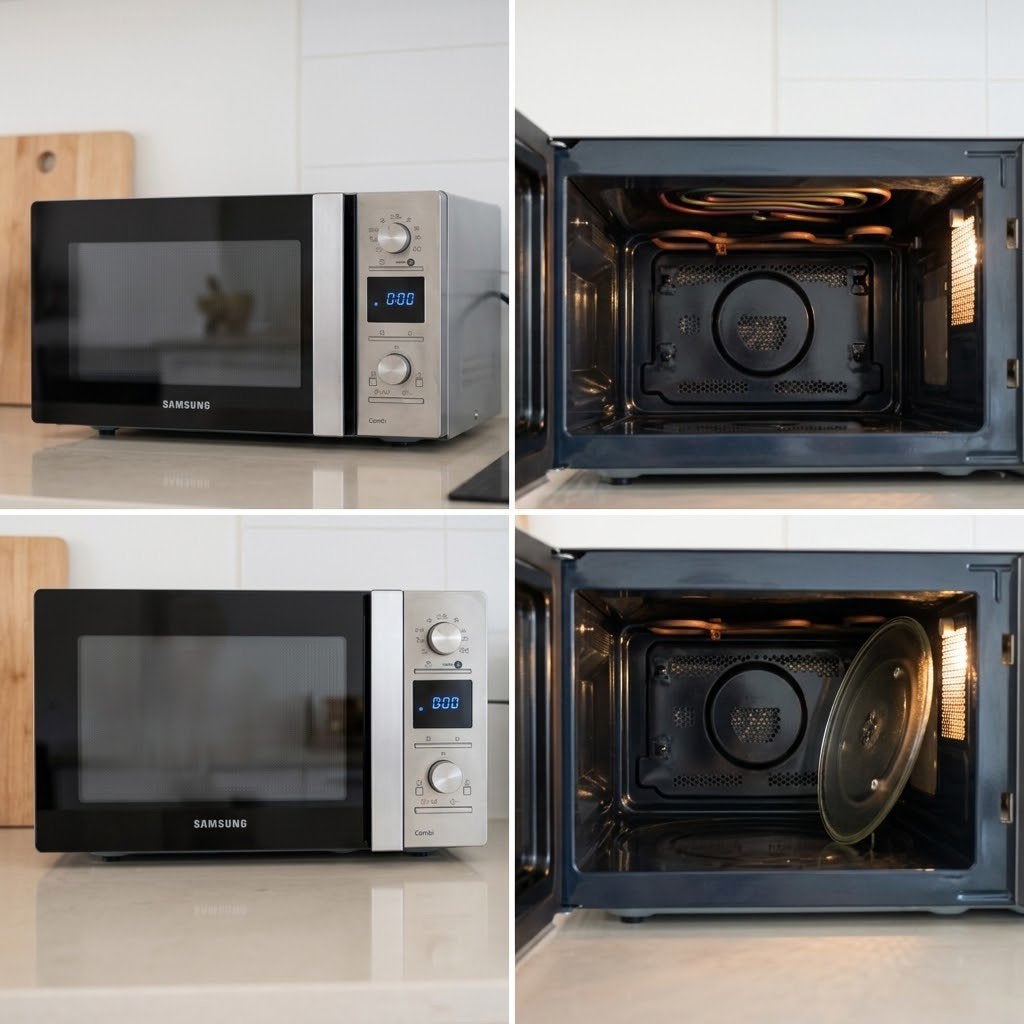 Samsung Combi, Gril, Comme neuf, Enlèvement, Micro-ondes