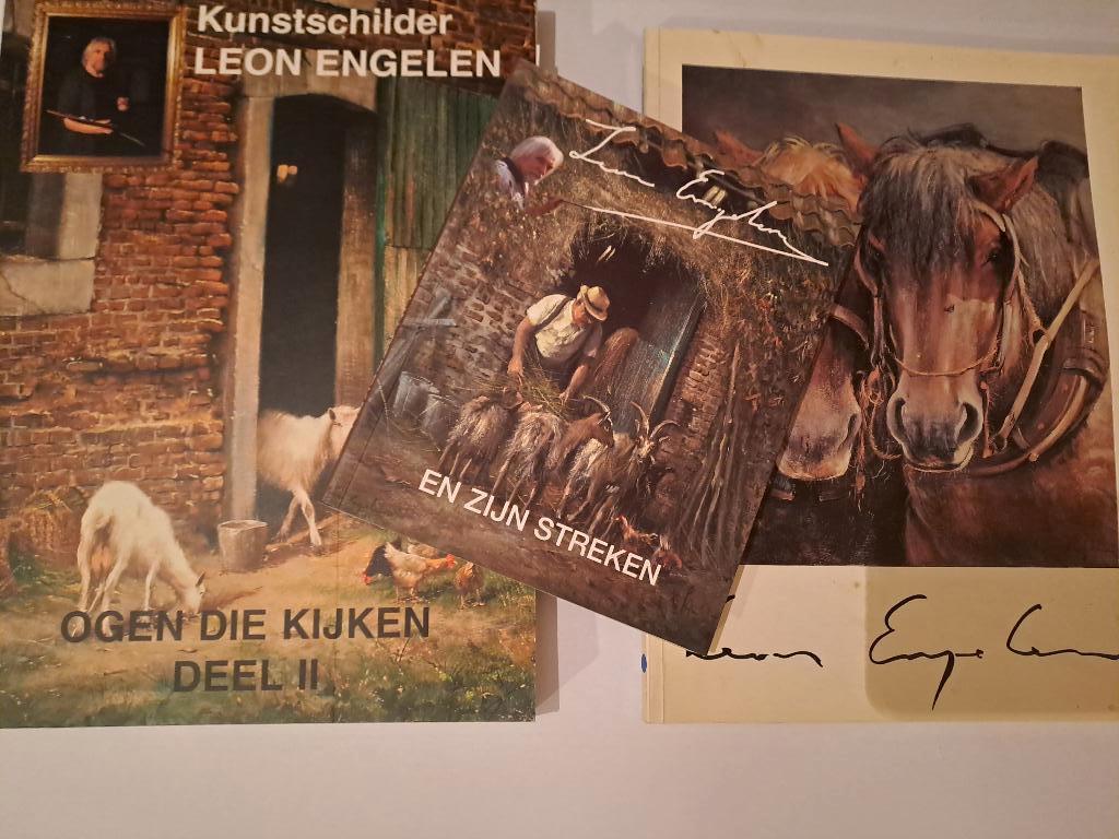 Leon Engelen, Ogen die kijken, Deel II, En zijn Streken I, Boeken, Leon Engelen, Schilder- en Tekenkunst, Ophalen, Gelezen