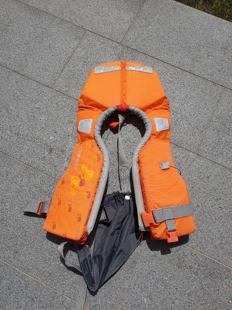 Tribord reddingsvest kind 20-30 kg, Sports nautiques & Bateaux, Vêtements nautiques, Tribord, Enlèvement, Utilisé, Enfant
