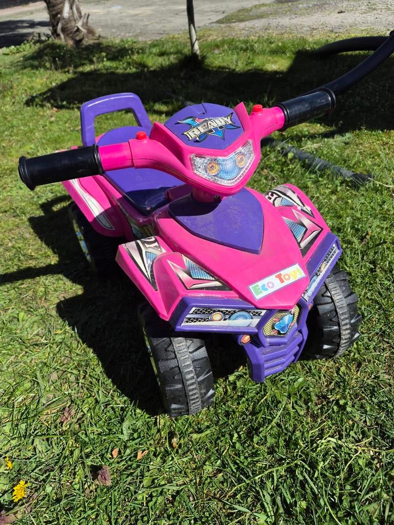 Eco toys quad loopauto roze, Kinderen en Baby's, Ophalen