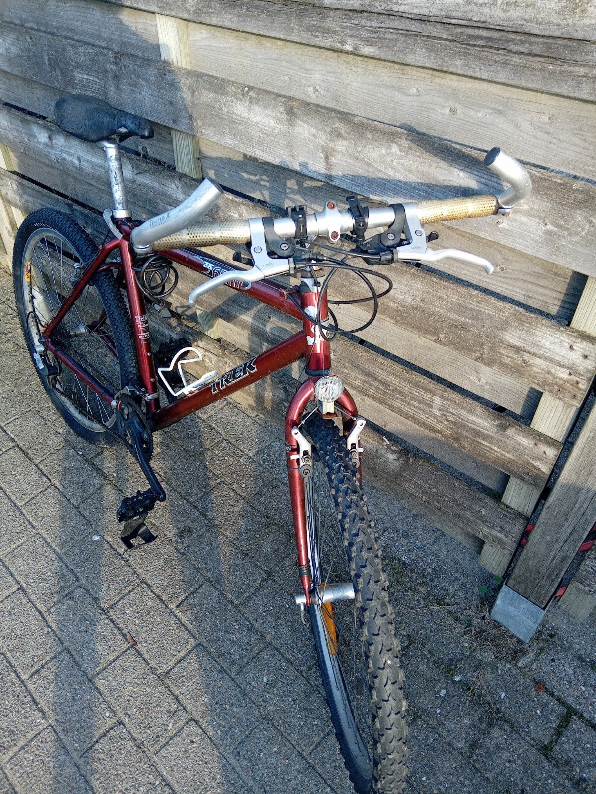mtb origineel trekrood alles van Shimano en rijdens klaar, Fietsen en Brommers, Ophalen, Gebruikt, Overige merken