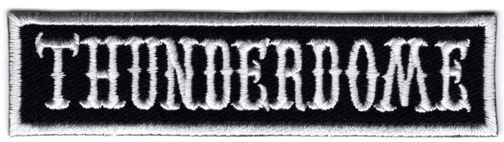 Thunderdome stoffen opstrijk patch embleem #2, Envoi, Neuf