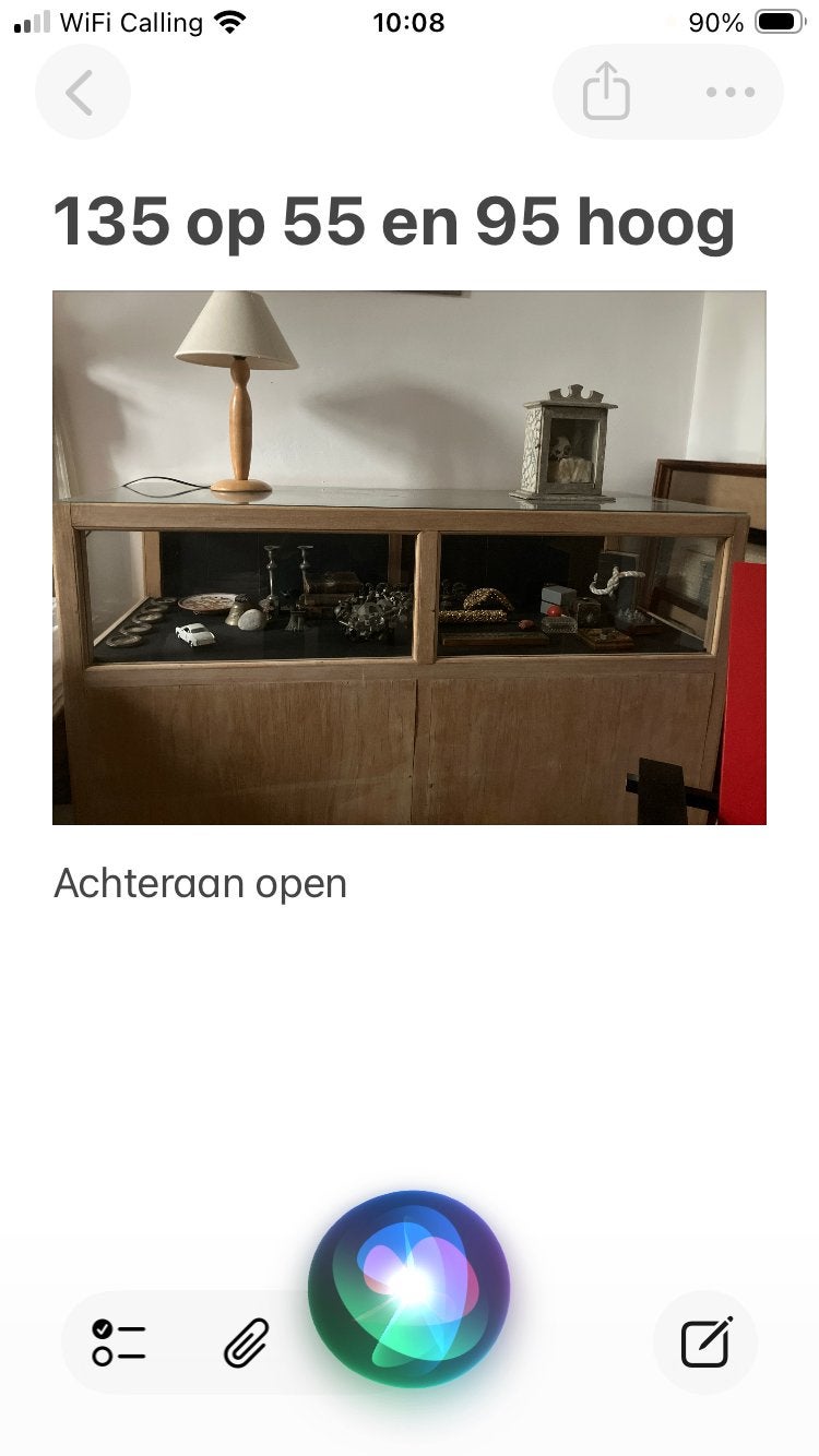 Vitrinekastje/ toonbank, Antiek en Kunst, Ophalen