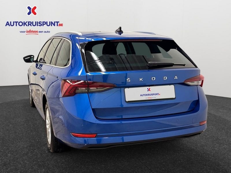 Skoda Octavia 1.5 TSI Clever, Voorwielaandrijving, Stof, 4 cilinders, Blauw